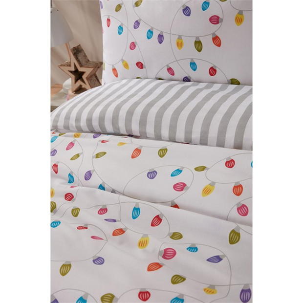 Homelife Light Up Bauble Duvet Set