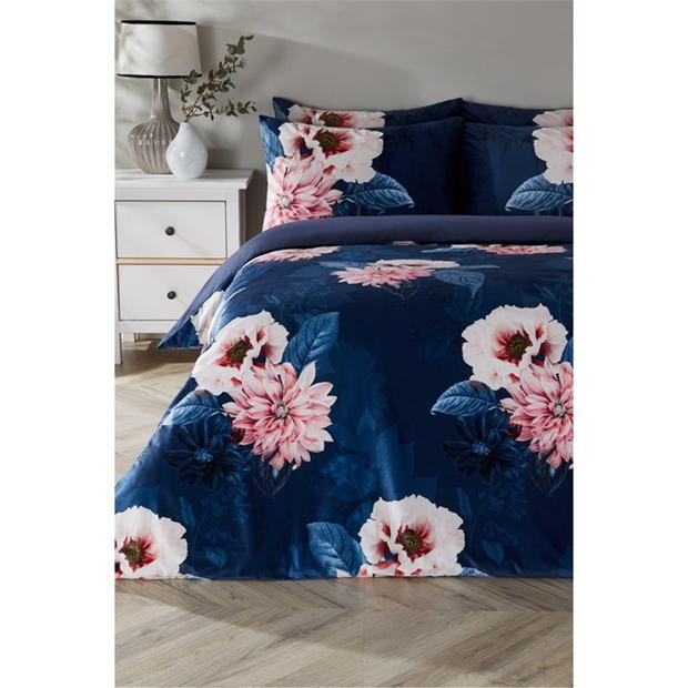 Homelife Floral Velour Duvet Set