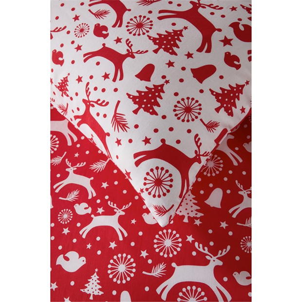 Homelife Homelife Scandi Noel Duvet Set