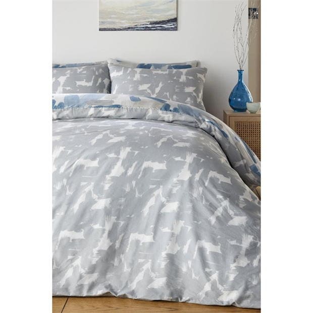 Homelife Mable Water Strokes Reversible Duvet Set