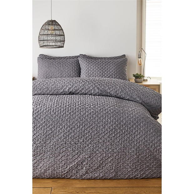 Homelife Michigan Crinkle Duvet Set