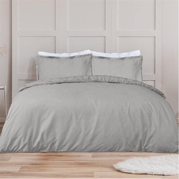 Homelife Rouched Pleat Duvet Set