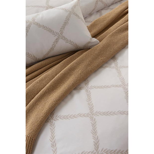 Samantha Faiers Home Laurel Natural Trail Linen Duvet Set