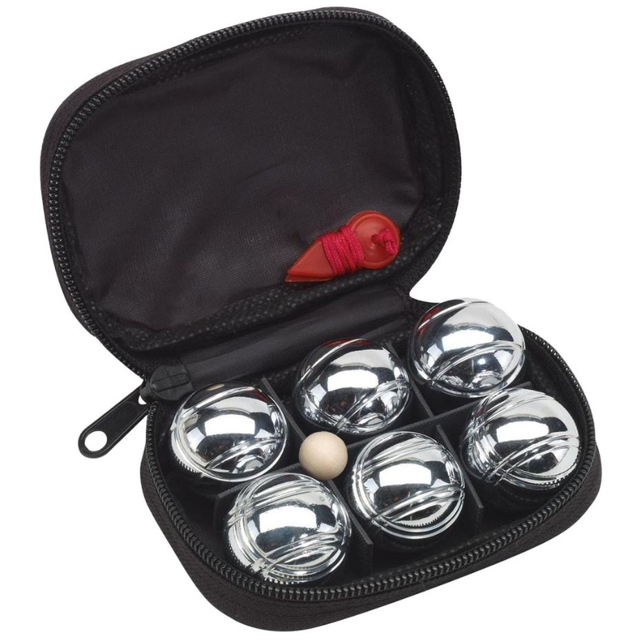 Bule balls (boules) Pď˝tanque mini with Enero cover 6 pcs. 1033648