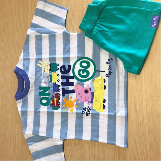 Camasa Character George Pig T- and Short Set