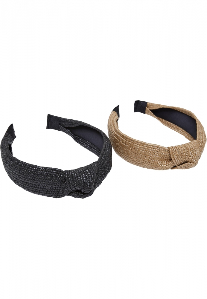 Braid Bast Headband 2-Pack Urban Classics