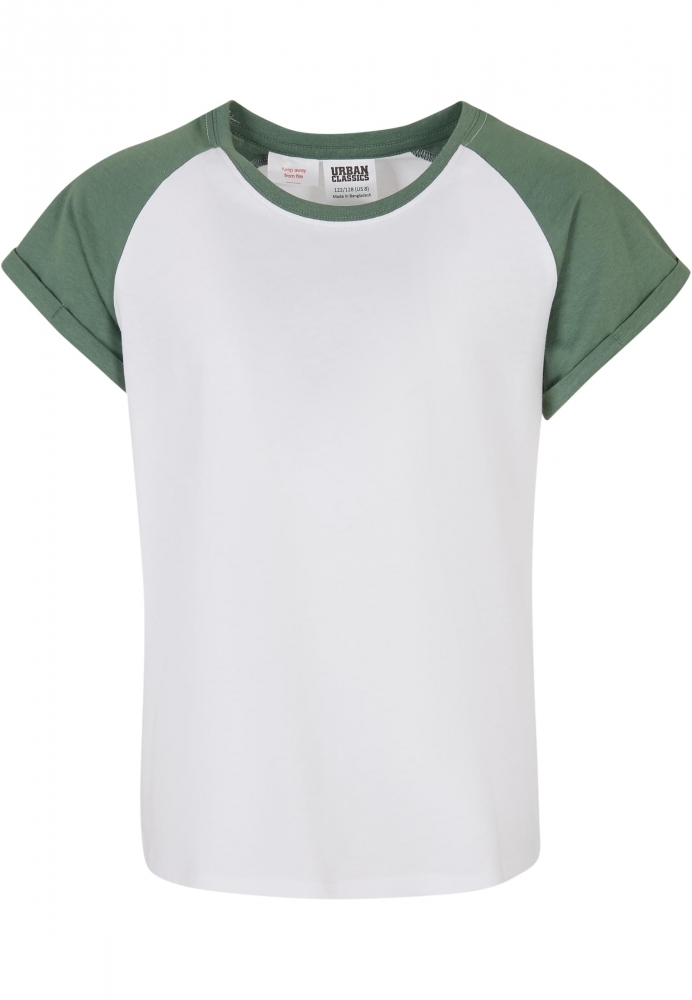 Tricou Contrast Raglan 2-Pack fetita Urban Classics