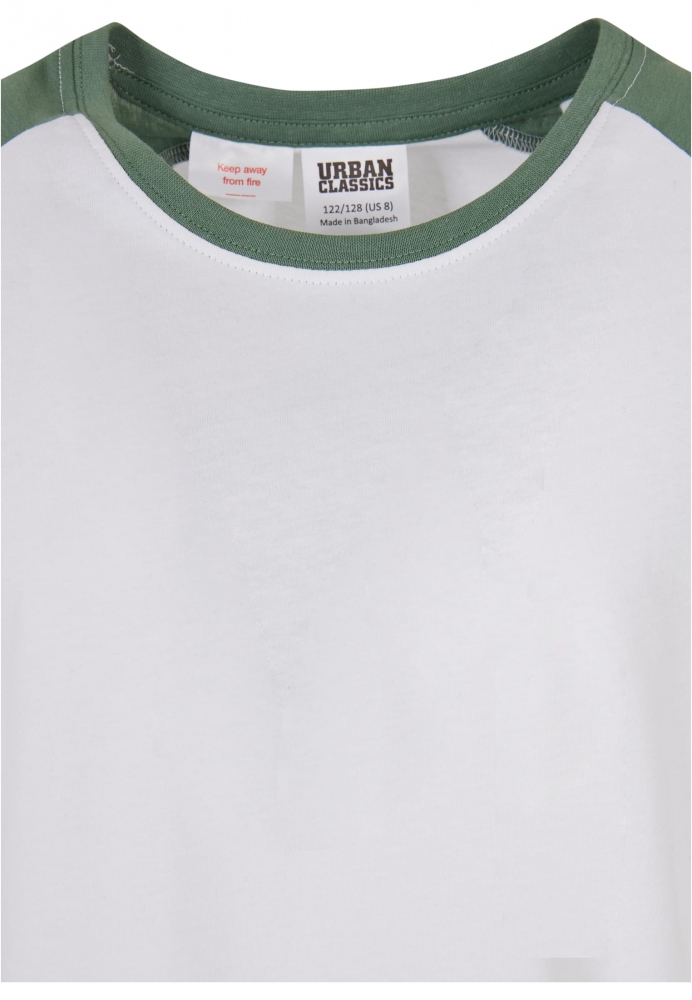 Tricou Contrast Raglan 2-Pack fetita Urban Classics