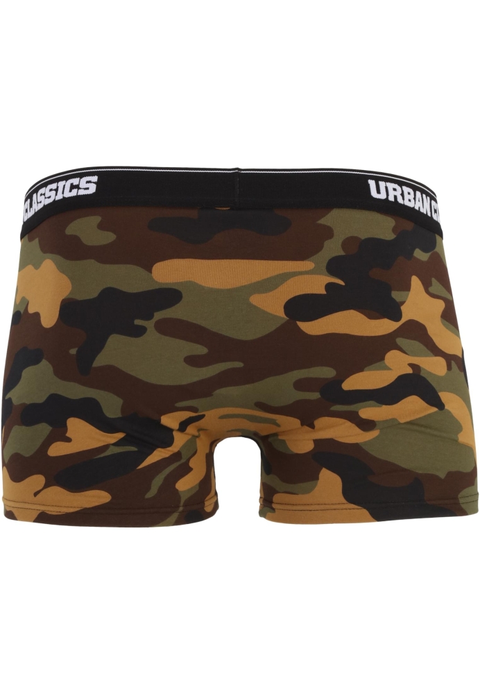 Lenjerie intima Pantalon scurt Combat 2-Pack Camo Urban Classics