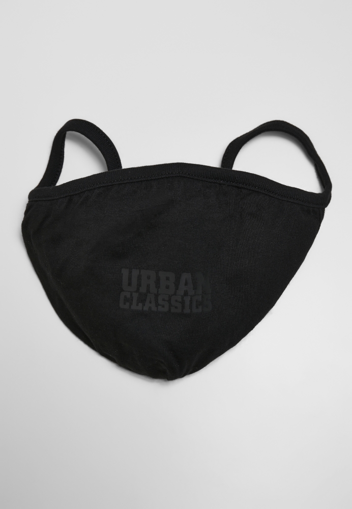 Logo Print Face Mask 2-Pack Urban Classics