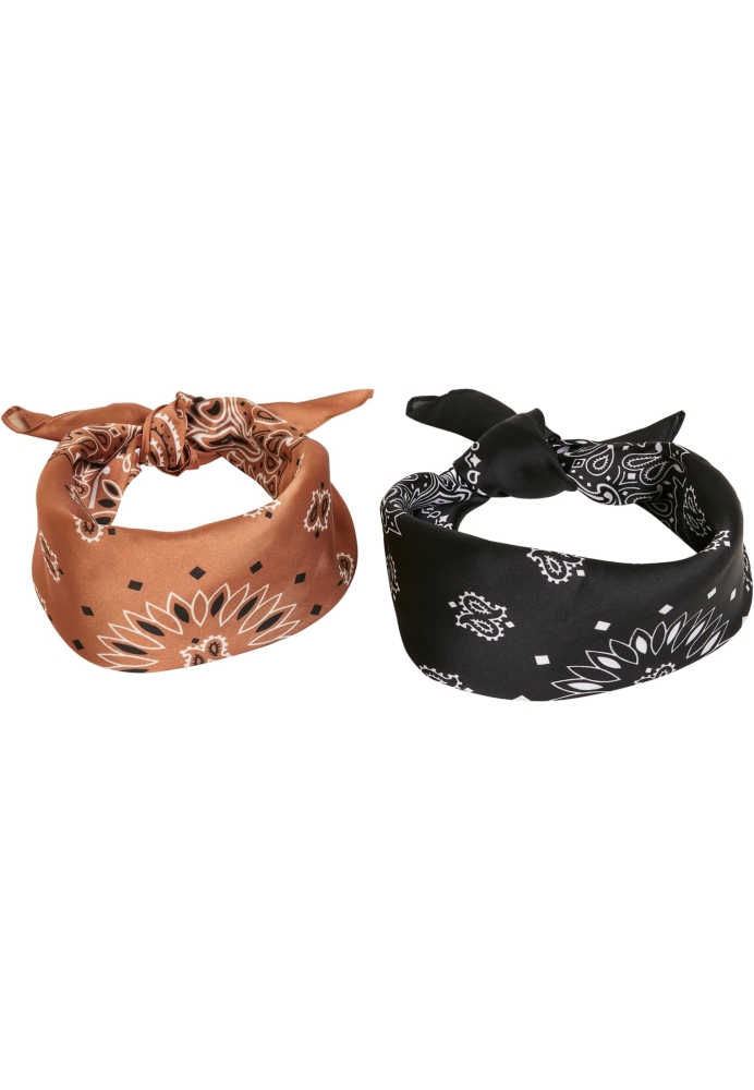 Satin Bandana 2-Pack Urban Classics