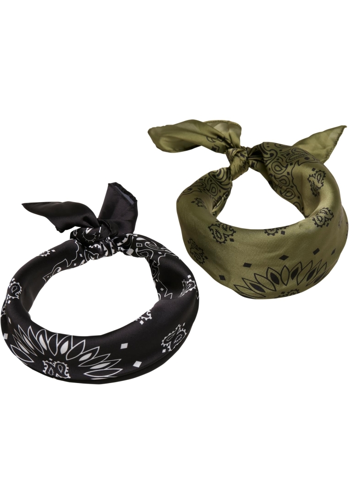 Satin Bandana 2-Pack Urban Classics