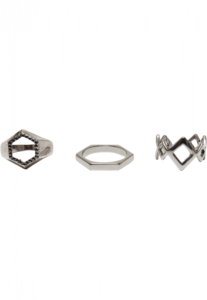 Graphic Ring 3-Pack Urban Classics