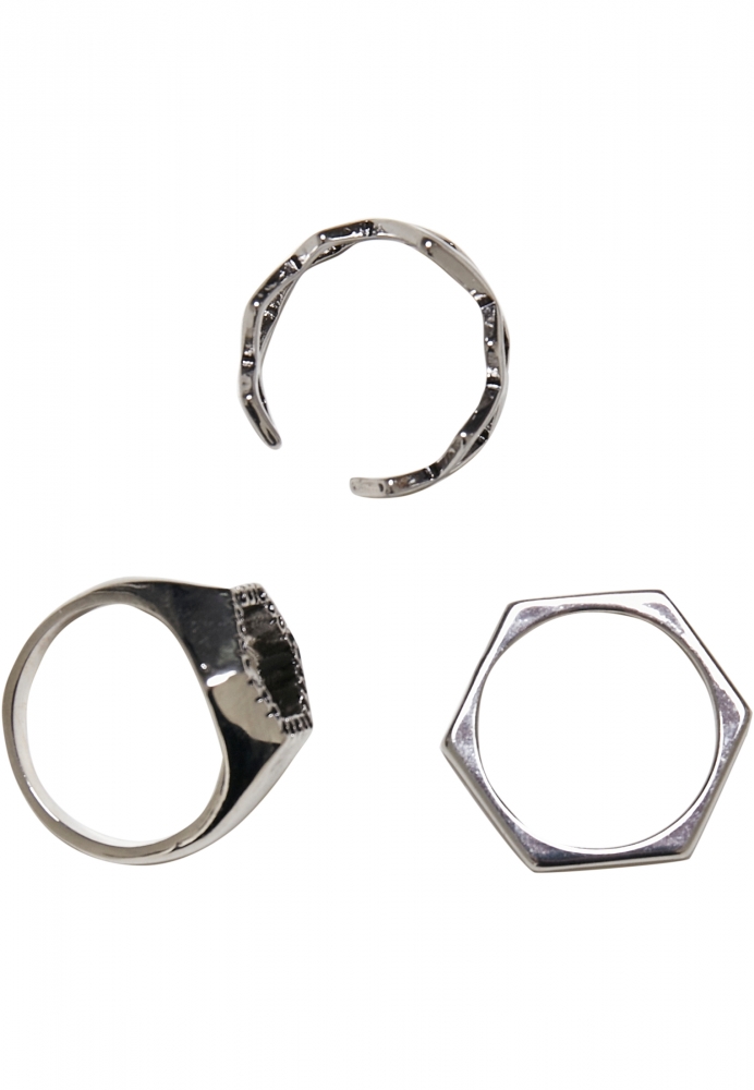 Graphic Ring 3-Pack Urban Classics