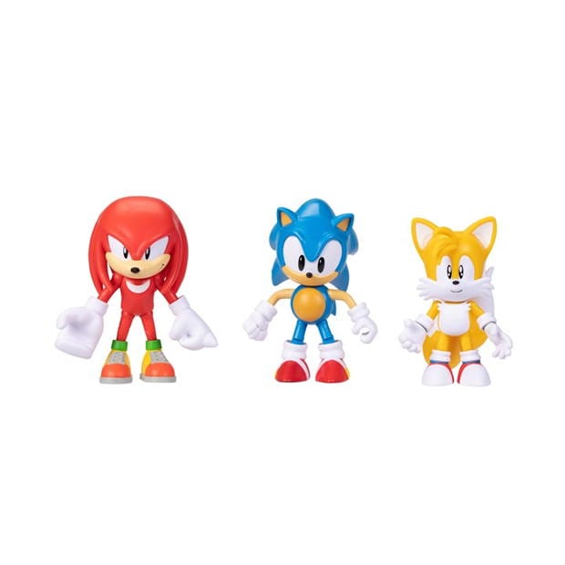 Sonic the Hedgehog Sonic 4IN 3PK FIGS 52