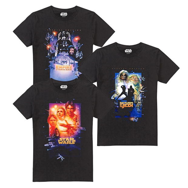 Star Wars T-Shirts 3Pk