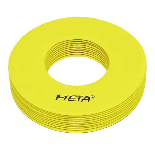 Set Flat Marker cu hole. Of 10 META