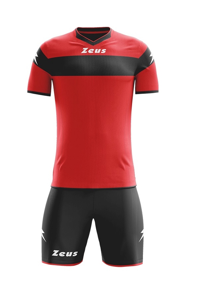 Set fotbal zeus apollo rosu negru