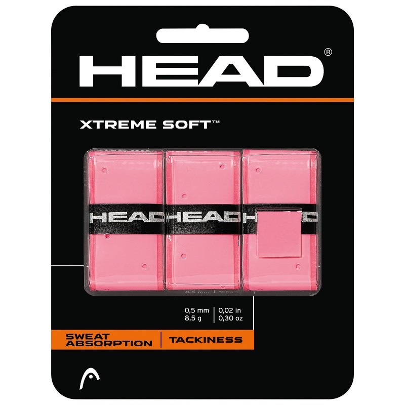 Set HEAD OverGrip XtremeSoft 3/(BL,PK,RD,WH,YW,)