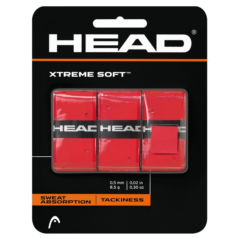 Set HEAD OverGrip XtremeSoft 3/(BL,PK,RD,WH,YW,)