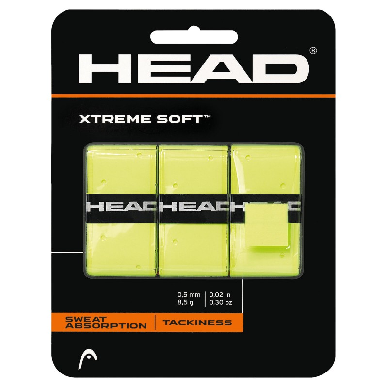 Set HEAD OverGrip XtremeSoft 3/(BL,PK,RD,WH,YW,)