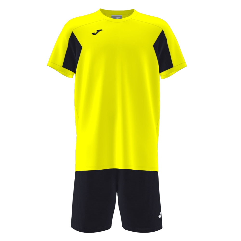 Colle Set Fluor Yellow-black S/s Joma