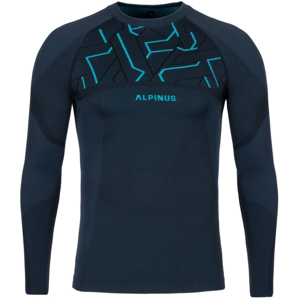 Men's thermal underwear Alpinus Tactical Gausdal Set graphite-blue SI8907