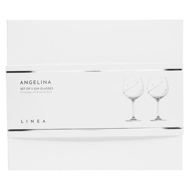 Linea Angelina Gin Glasses Set of 2