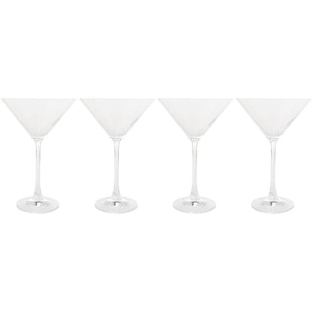 Linea Cocktail Collection Martini Glass Set of 4