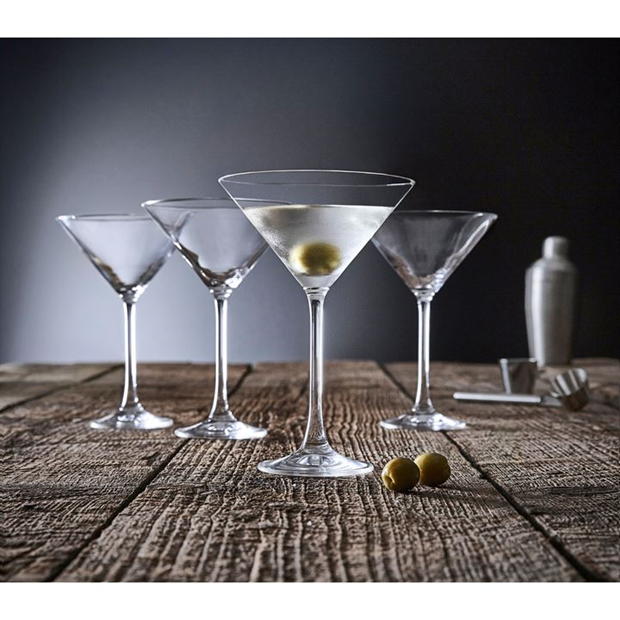 Linea Cocktail Collection Martini Glass Set of 4