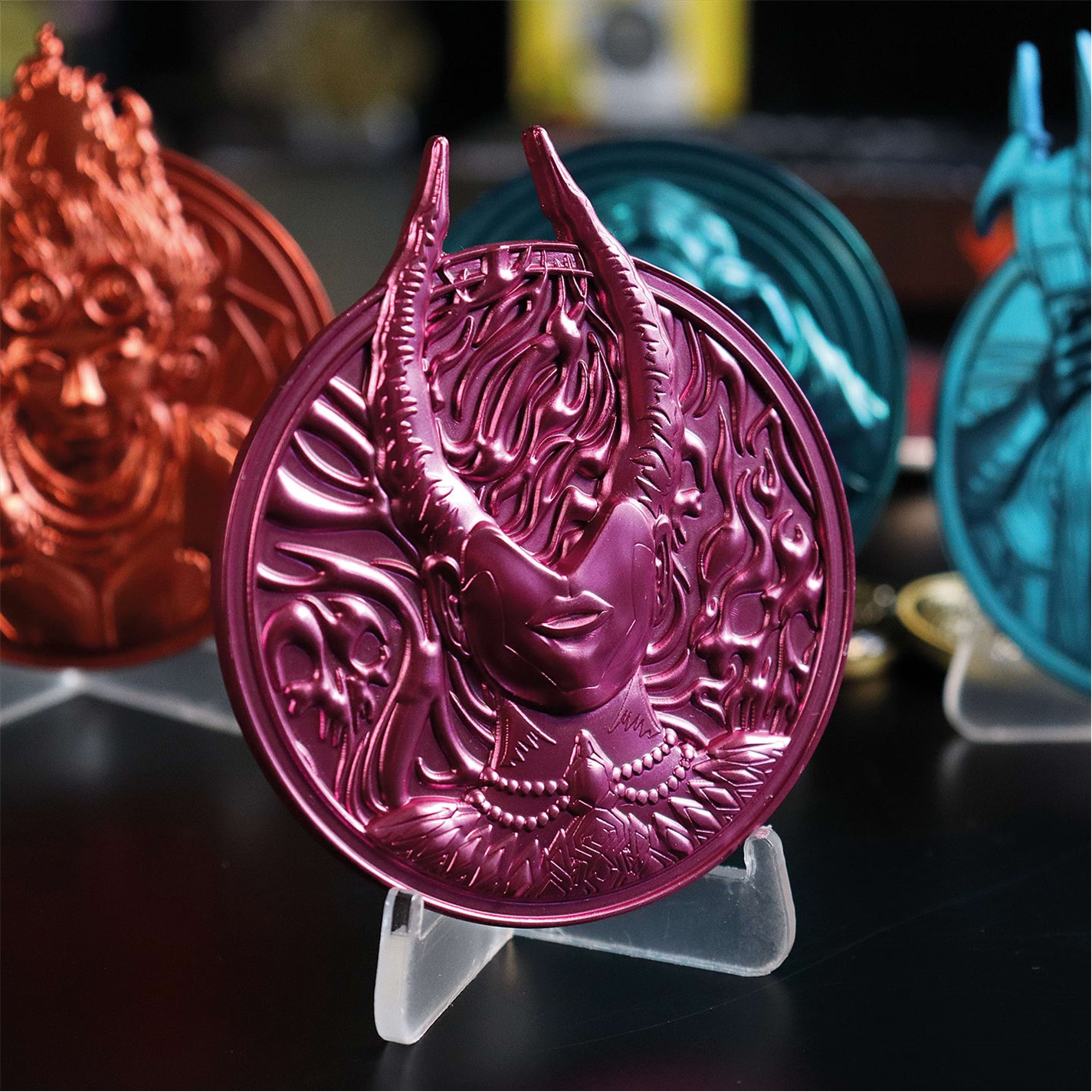 Magic the Gathering Magic the Gathering Planeswalkers Medallion Set