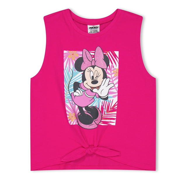 Vesta Character Minnie Mouse Knot Front and Short Set