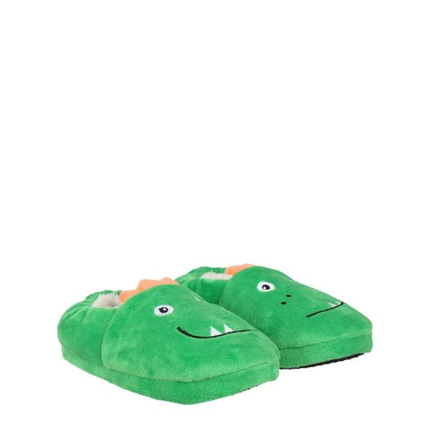 Papuc Casa Firetrap Dinosaur & Eyemask Set