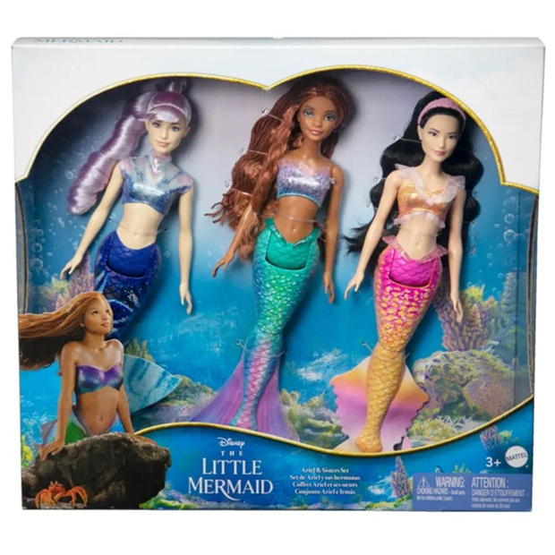 Disney Disney The Little Mermaid Ariel and Sisters Doll Set