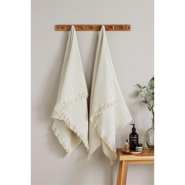 Homelife Set of 2 Waffle Hand Towels