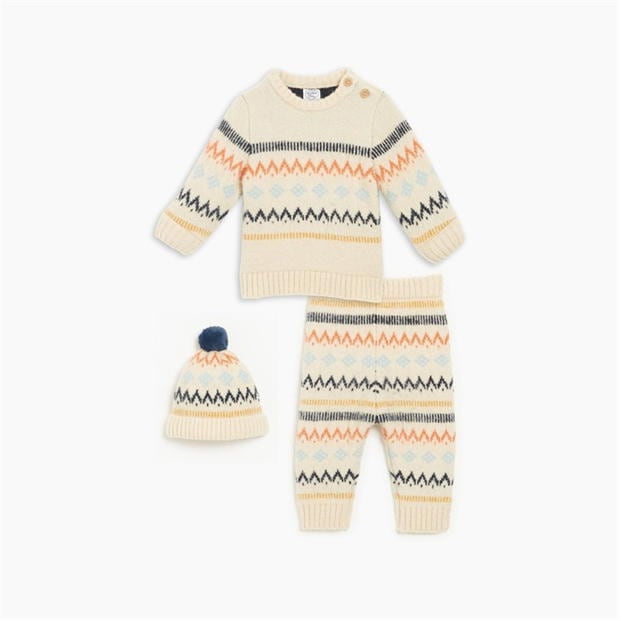 Studio Boy 3 Piece Knitted Set bebelus