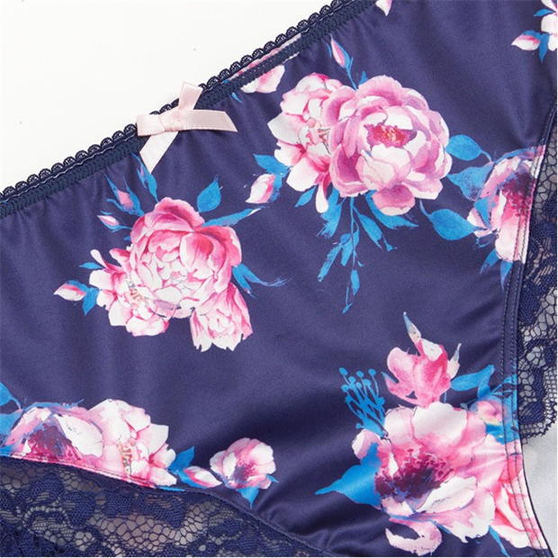 Studio Floral Bra and Brief Set