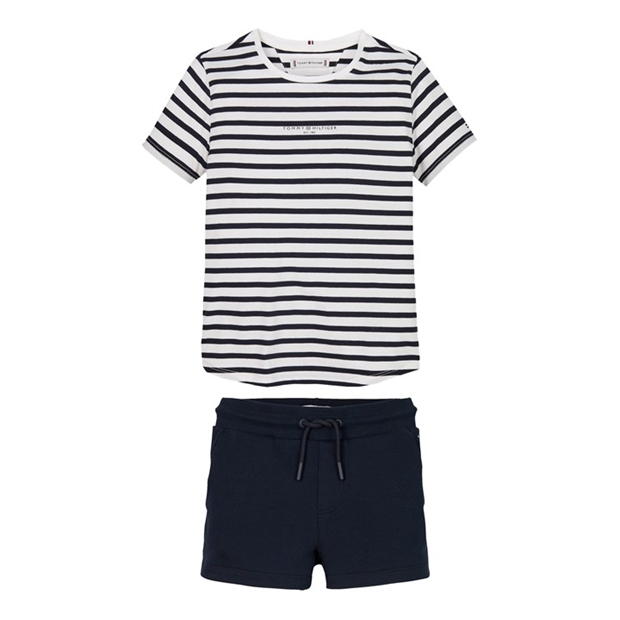 Tricou Tommy Hilfiger MINI CORP SET + SHORT