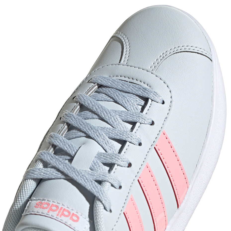 Pantof for adidas VL COURT 2.0 K blue-pink FY9151 copil