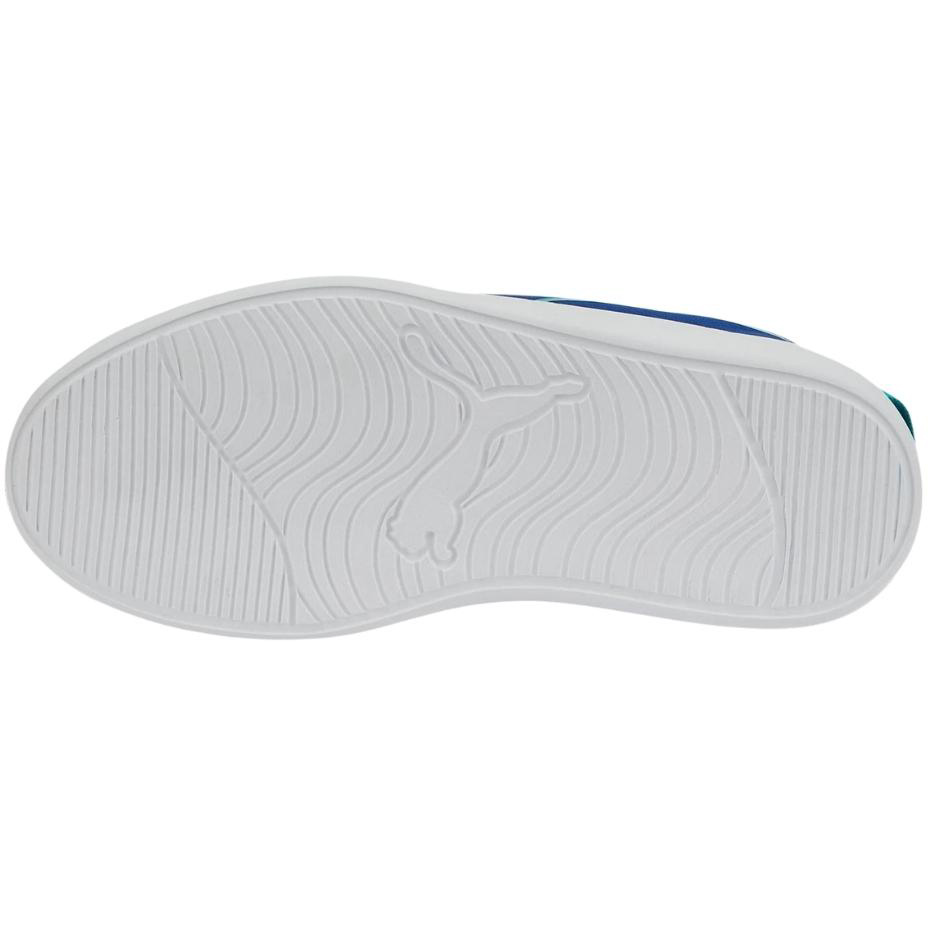 Pantof for Puma Courtflex v2 Slip On PS blue 374858 11 copil