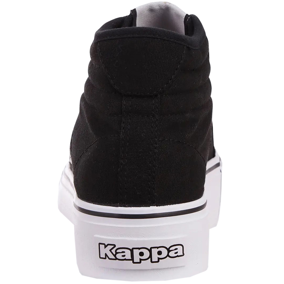 Buty damskie Kappa Boron MId Pf czarno-białe 243161 1110