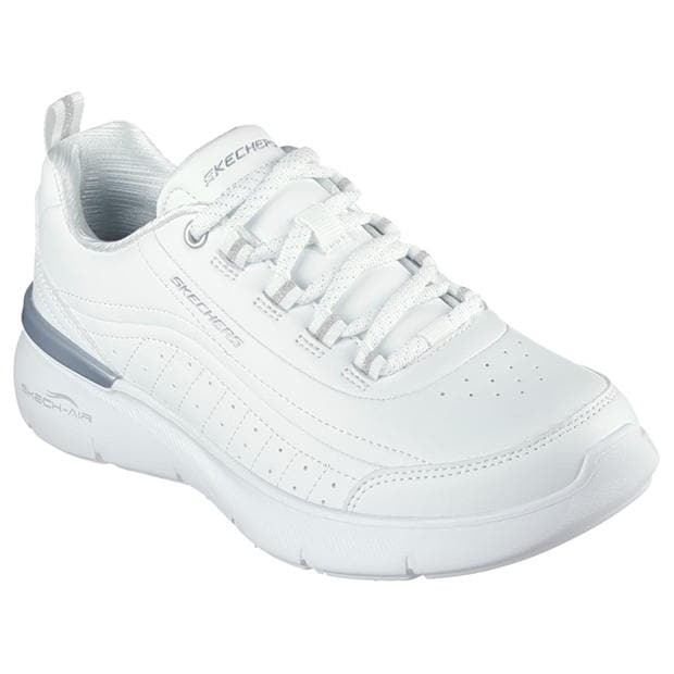 Skechers Duraleather Lace-Up W Memory Foam Runners dama