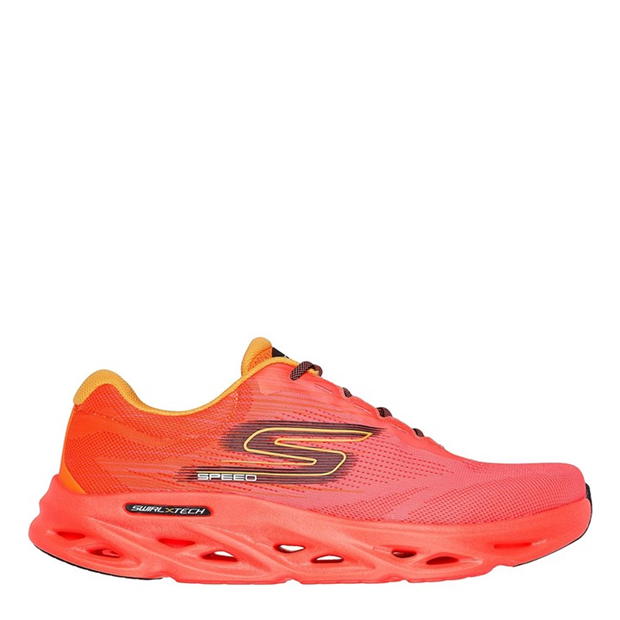 Skechers Engineered Mesh Lace Up W Graphic A Runners barbat