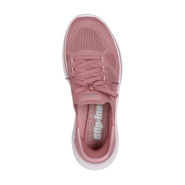 Skechers Engineered Knit Laced Slip-Ins Slip On Runners dama