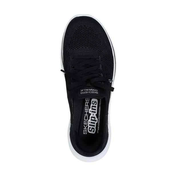 Skechers Engineered Knit Laced Slip-Ins Slip On Runners dama