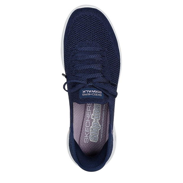 Skechers PLUSH KNIT BUNGEE SLIP-IN