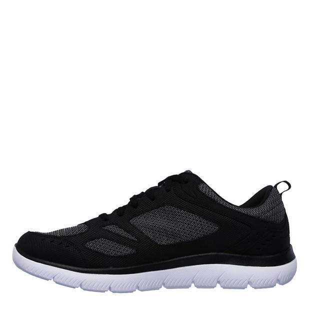 Skechers Qtr Cut-Out Lace-Up Jogger W Memory Runners barbat