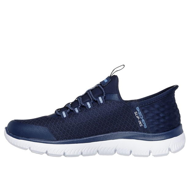 Skechers Slip-Ins Mesh Sneaker W Bungee Deta Slip On Runners fetita