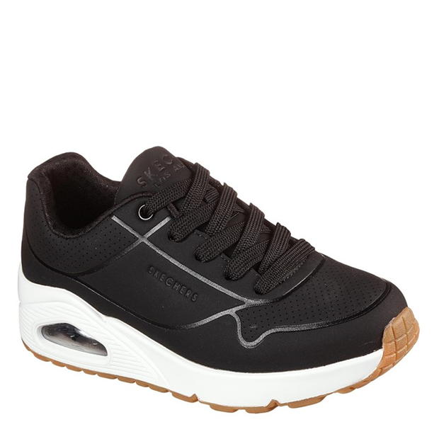 Pantof sport Skechers Lace Up Sneaker W Embossed Upper & Low-Top baietel