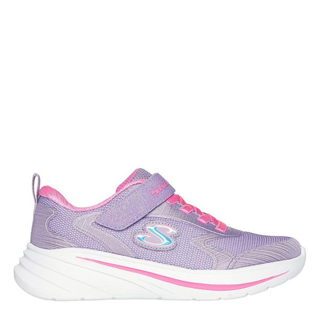 Pantof sport Skechers Gore And Strap Sparkle Mesh Sneaker Low-Top fetita